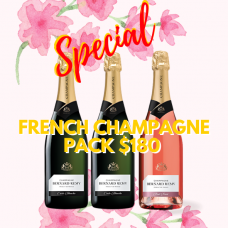 Champagne Bernard Remy Carte Blanche and Rose Pack